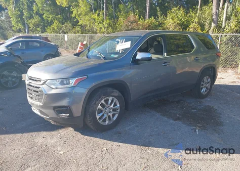 2019 Chevrolet Traverse Ls z USA, uszkodzony, nr VIN 1GNERFKW8KJ101839